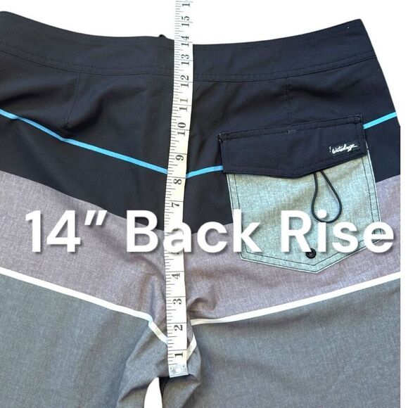 Waterboyz Vault Color-Block Board Short Sz 32 - Picture 8 of 12